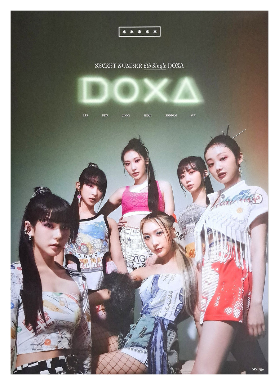 Secret Number 6th Single Album DOXA Official Poster - Photo Concept 1