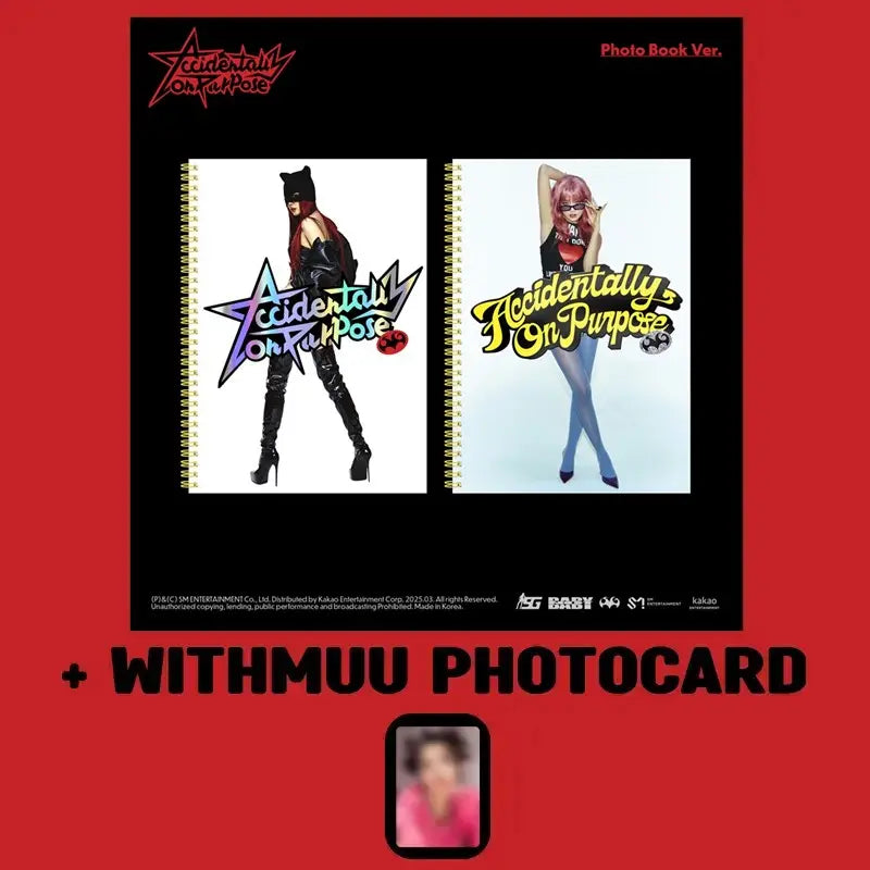 SEULGI - ACCIDENTALLY ON PURPOSE 2nd Mini Album (PHOTOBOOK Ver.) + CD, Cards, Poster, Gift