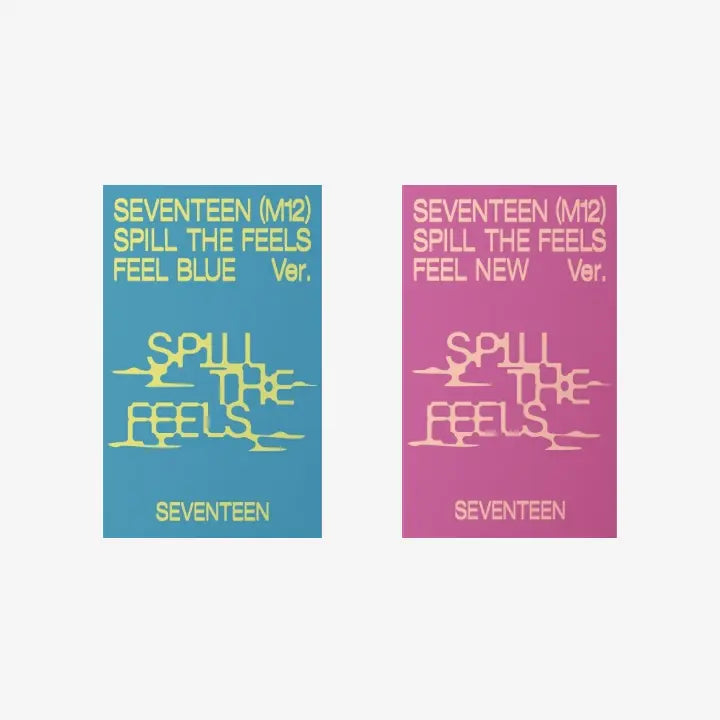 Seventeen SPILL THE FEELS Official Merchandise Photocard Set Choice