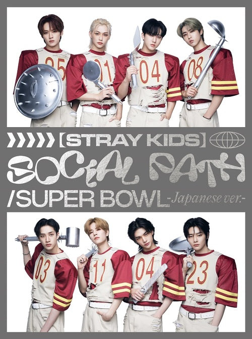 Stray Kids 1st EP in Japan - Social Path / Super Bowl (Limited Edition - Type B) [Japan Import]