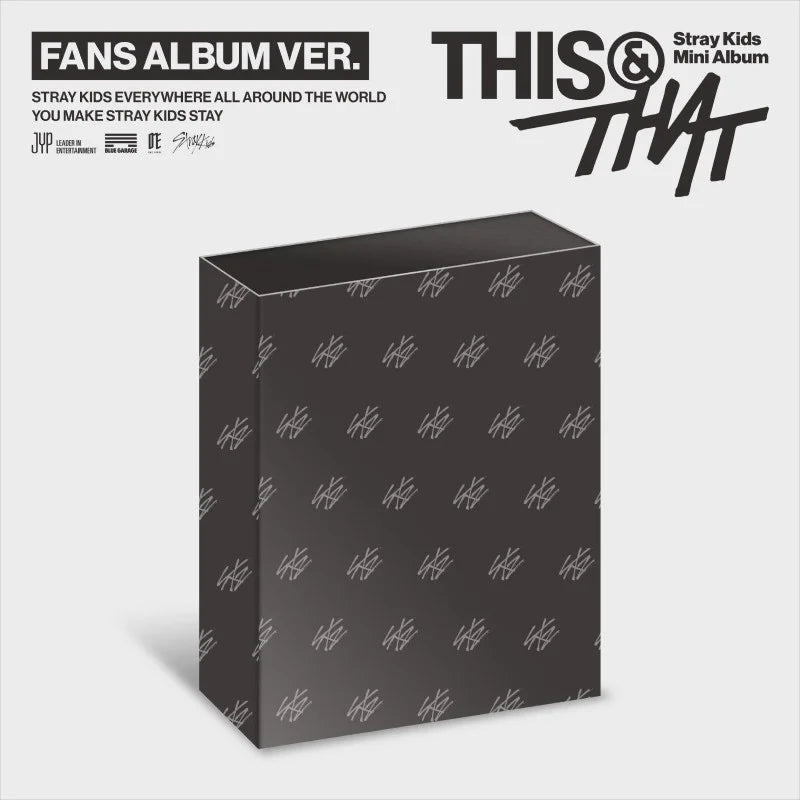 [Pre-Order] Stray Kids Mini Album - THIS &amp; THAT (FANS Album Ver.)