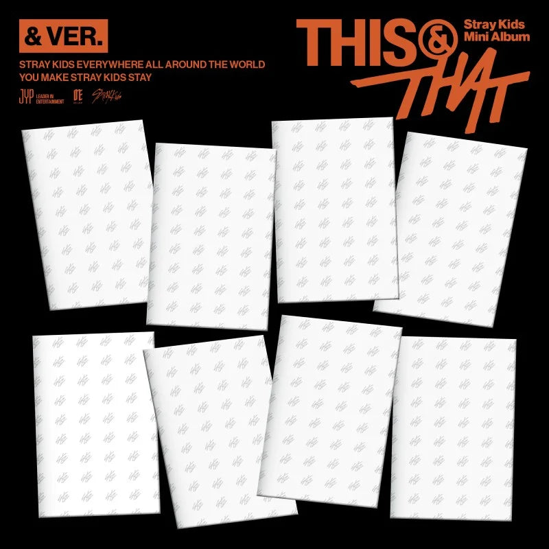 [Pre-Order] Stray Kids Mini Album - THIS &amp; THAT (&amp; Ver.)