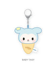 [Pre-Order] Stray Kids THIS & THAT Official Merchandise - Plush Keyring (Ice Cream Ver.)