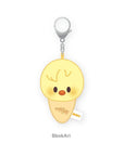[Pre-Order] Stray Kids THIS & THAT Official Merchandise - Plush Keyring (Ice Cream Ver.)