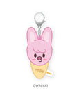 [Pre-Order] Stray Kids THIS & THAT Official Merchandise - Plush Keyring (Ice Cream Ver.)