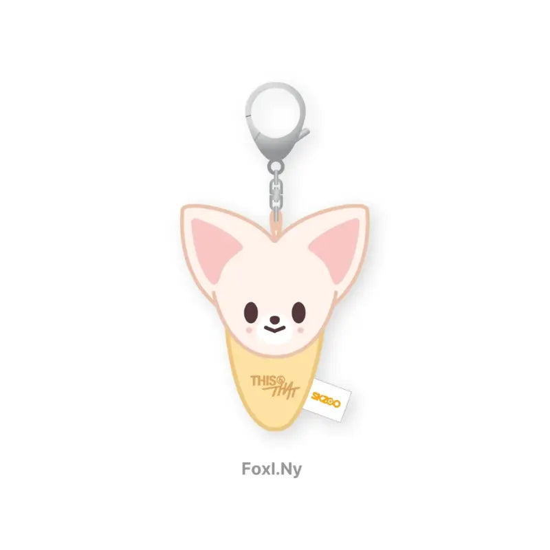 [Pre-Order] Stray Kids THIS &amp; THAT Official Merchandise - Plush Keyring (Ice Cream Ver.)