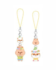 Stray Kids x Sanrio Characters Official Merchandise - Mini Figure Couple Keyring
