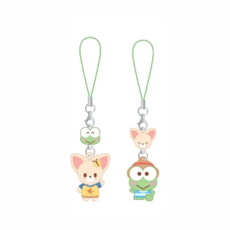 Stray Kids x Sanrio Characters Official Merchandise - Mini Figure Couple Keyring