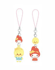 Stray Kids x Sanrio Characters Official Merchandise - Mini Figure Couple Keyring