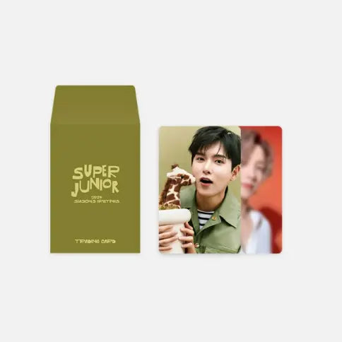 Super Junior 2024 Season's Greetings Official Merchandise - Random Trading Card