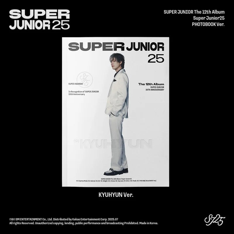 【ドンへ】SUPER JUNIOR25 photobook ver. Super Junior - Super Junior25 [The 12th Album - Photobook