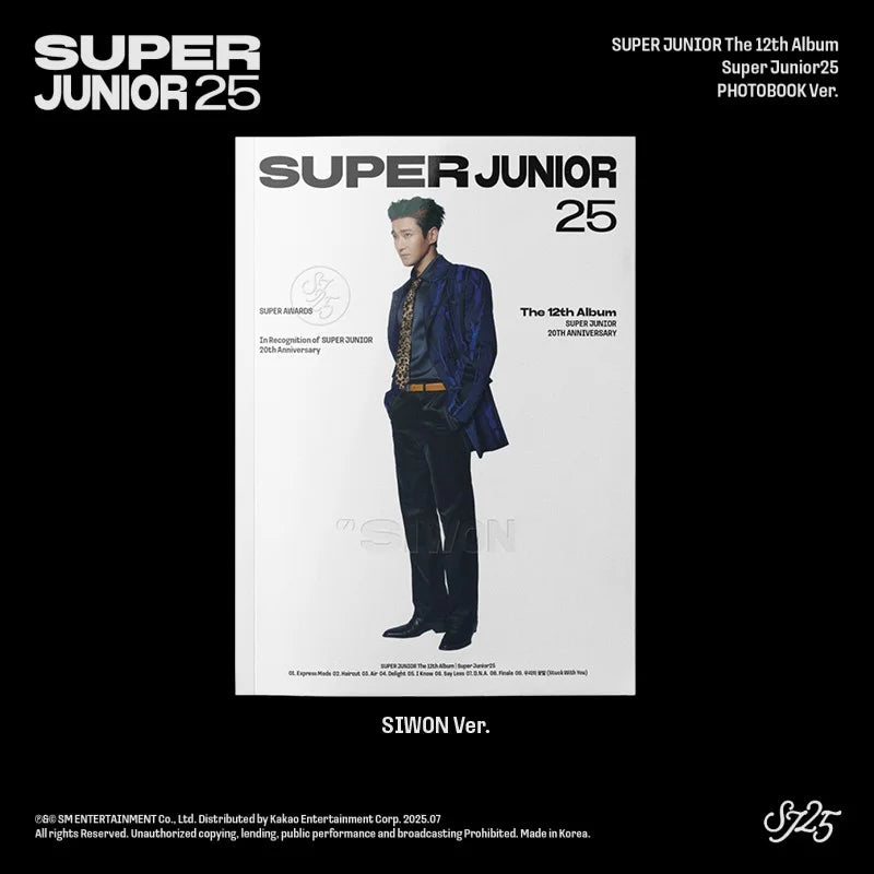 Super Junior 12th Album - Super Junior25 (Photobook Ver