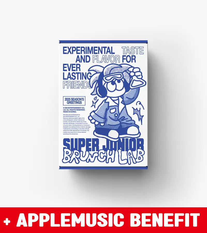 [PreOrder] Super Junior 2025 Season's Greetings + APPLEMUSIC Benefit