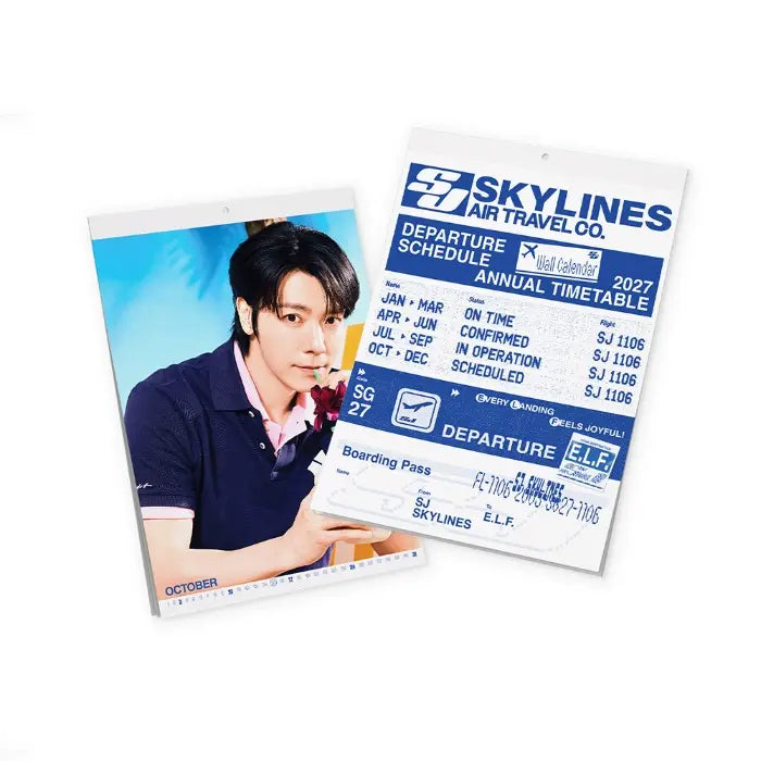 [Pre-Order] Super Junior 2027 Wall Calendar