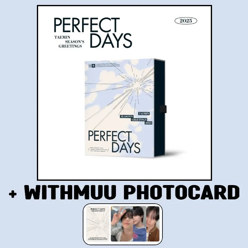 [Pre-Order] TAEMIN 2025 Season's Greetings + WITHMUU Photocard