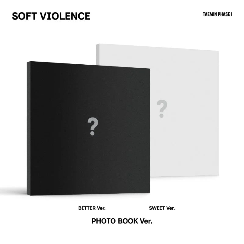 [Pre-Order] TAEMIN Album - PHASE I : Soft Violence (Photobook Ver.) + APPLEMUSIC Photocard