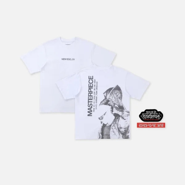 [Pre-Order] TAEYONG WYLD Official Merchandise - T-Shirt &amp; Stickers Set