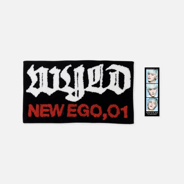 [Pre-Order] TAEYONG WYLD Official Merchandise - WYLD Rug &amp; 3 Cut Photo Set