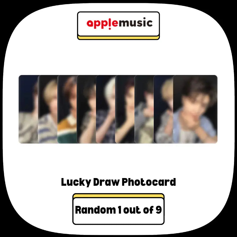[Pre-Order] &amp;TEAM 2nd Korean Mini Album - Mark on Me (Mini CD-R Ver.) + APPLEMUSIC Lucky Draw Photocard