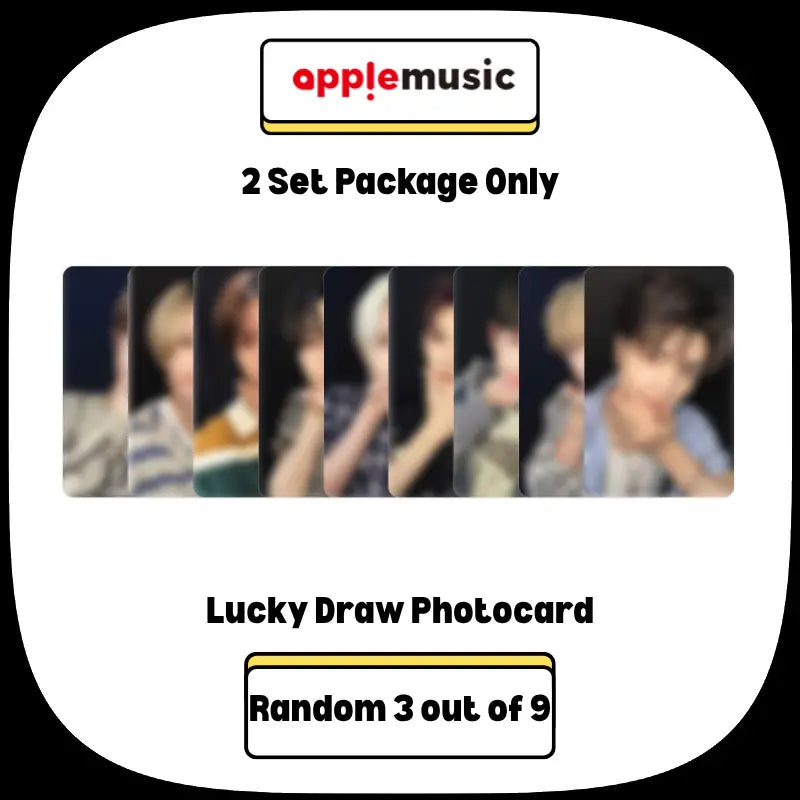 [Pre-Order] &amp;TEAM 2nd Korean Mini Album - Mark on Me + APPLEMUSIC Lucky Draw Photocard