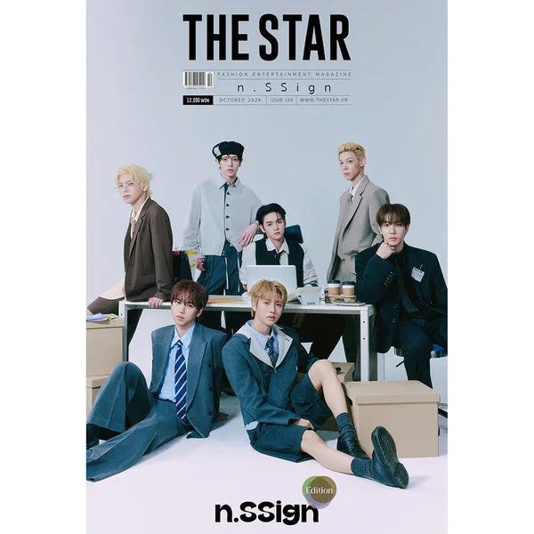 [Pre-Order] THE STAR Magazine 2026-10 [Cover : n.SSign] + Photocard