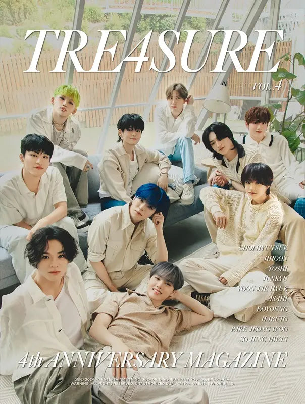 TREASURE 4th ANNIVERSARY MAGAZINE