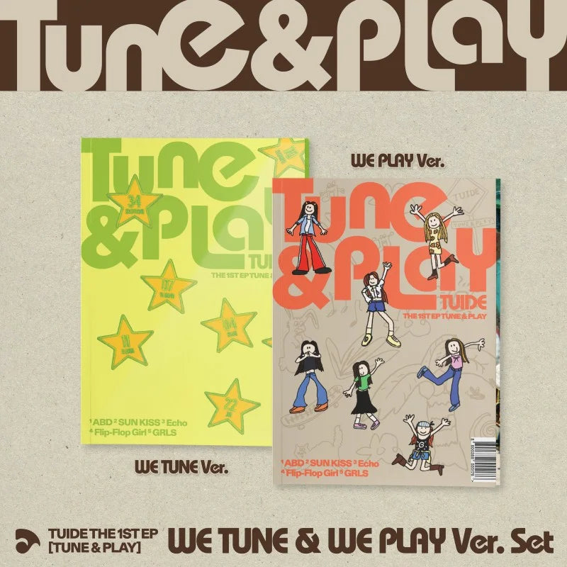 [Pre-Order] TUIDE 1st EP Album - TUNE &amp; PLAY