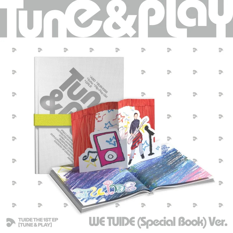 [Pre-Order] TUIDE 1st EP Album - TUNE &amp; PLAY (WE TUIDE) (Special Book Ver.)