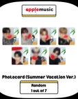TUNEXX 2nd Mini Album - BLUE MODE + APPLEMUSIC Photocard