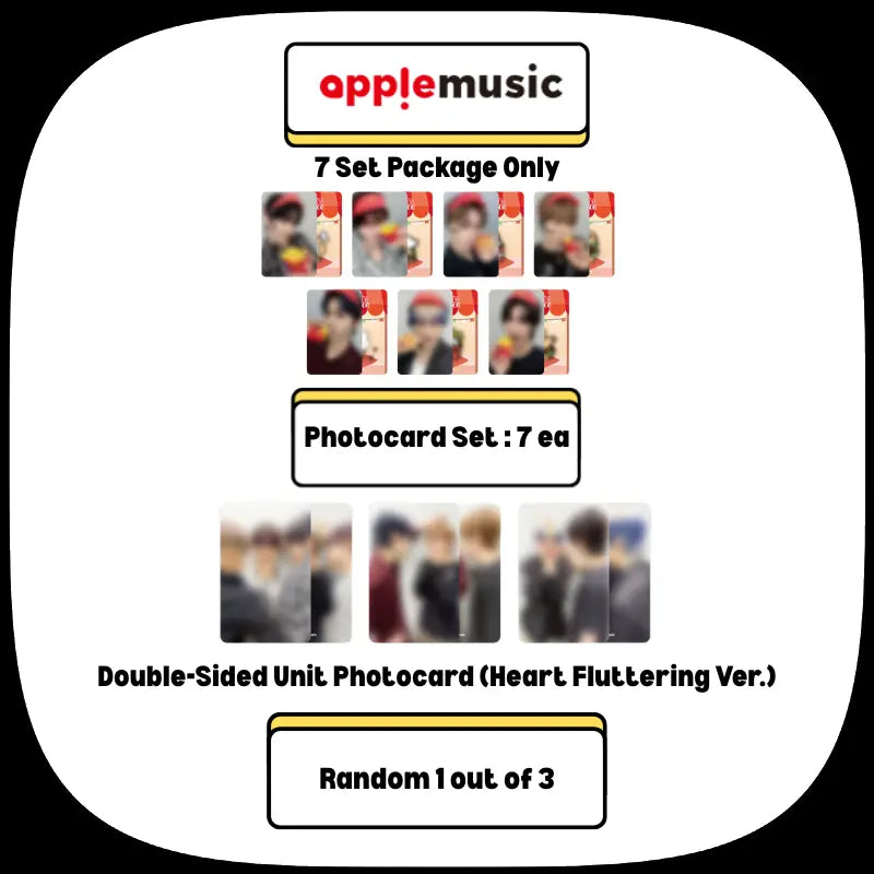 [Pre-Order] TUNEXX 2nd Mini Album - BLUE MODE (Individual Mode Ver.) + APPLEMUSIC Photocard