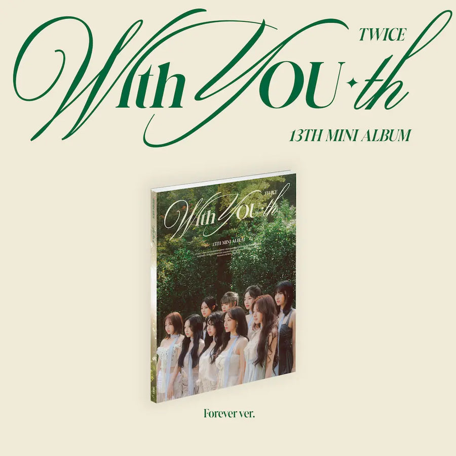 TWICE - [WITH YOU-TH] 13th Mini Album GLOWING Version –
