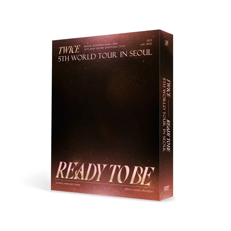 TWICE 5th World Tour - Ready To Be in Seoul DVD + Polaroid Postcard