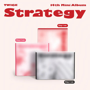 [Pre-Order] TWICE 14th Mini Album - STRATEGY + WITHMUU Photocard