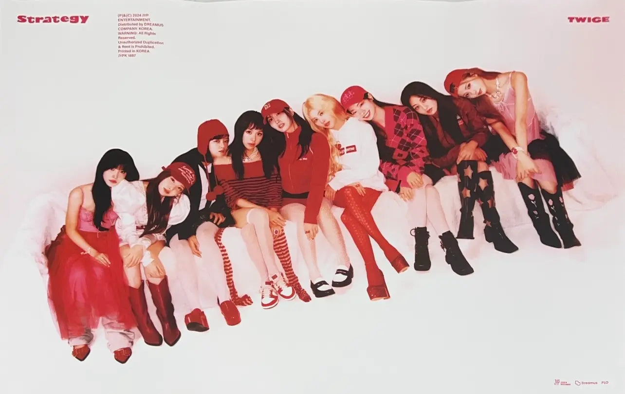 TWICE 14th Mini Album STRATEGY Official Poster - Photo Concept Step 2