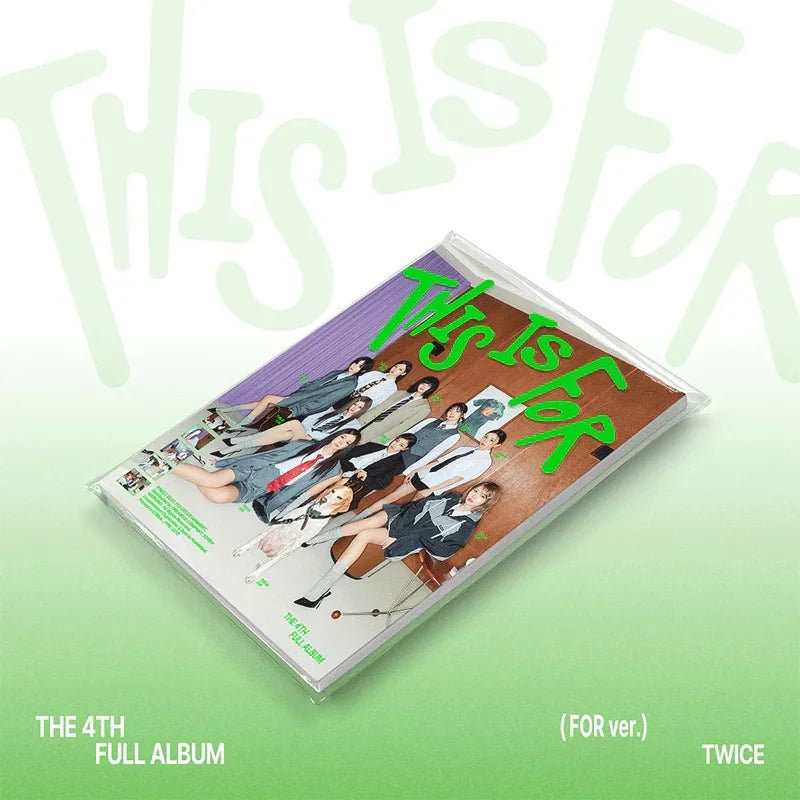アイドル TWICE 4th Full Album THIS IS FOR vinyl TWICE 4TH FULL ALBUM “THIS IS FOR” Album Preview (VINYL Ver