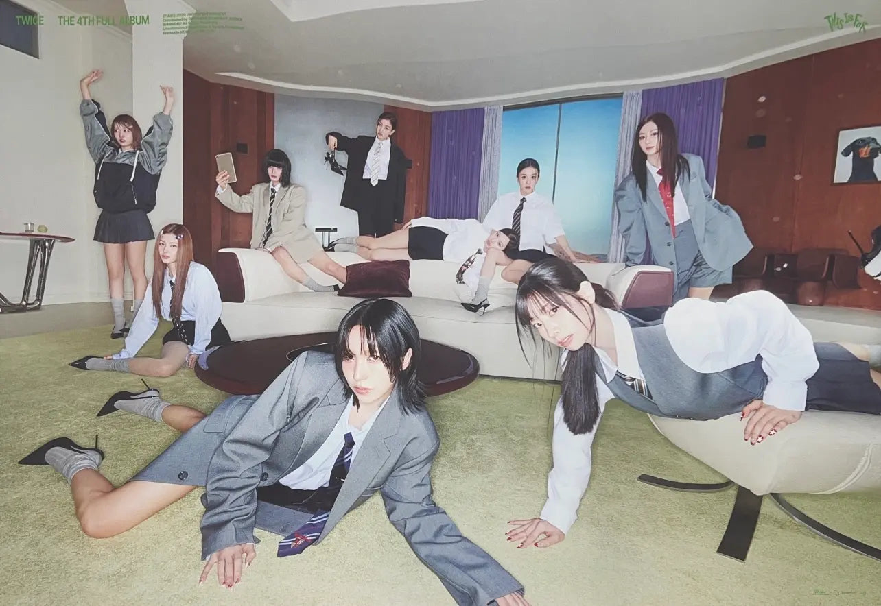 TWICE 4th Album THIS IS FOR Official Poster - Photo Concept For