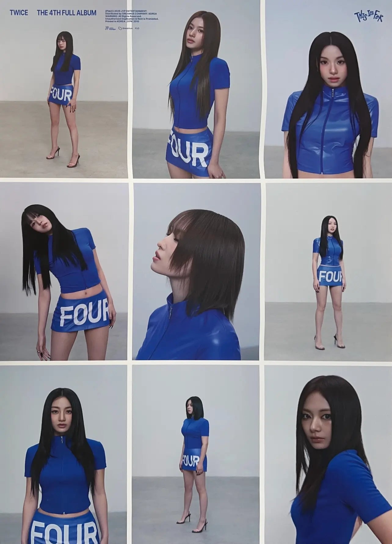 TWICE 4th Album THIS IS FOR Official Poster - Photo Concept This – Choice  Music LA