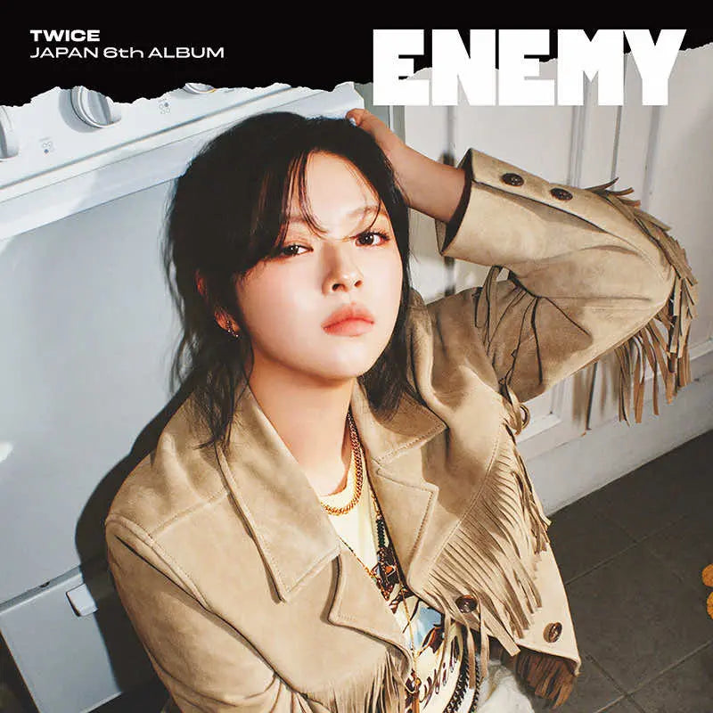 [Pre-Order] TWICE 6th Japanese Album - ENEMY (Solo Edition) + JYP Japan Store Bonus