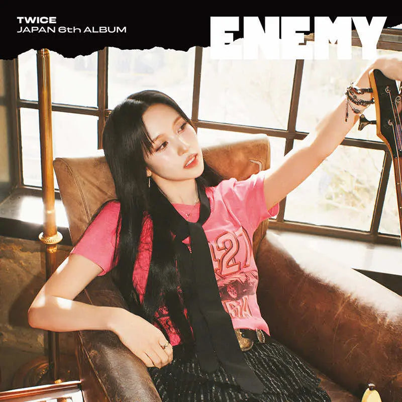 [Pre-Order] TWICE 6th Japanese Album - ENEMY (Solo Edition) + JYP Japan Store Bonus