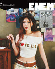 [Pre-Order] TWICE 6th Japanese Album - ENEMY (Solo Edition) + JYP Japan Store Bonus