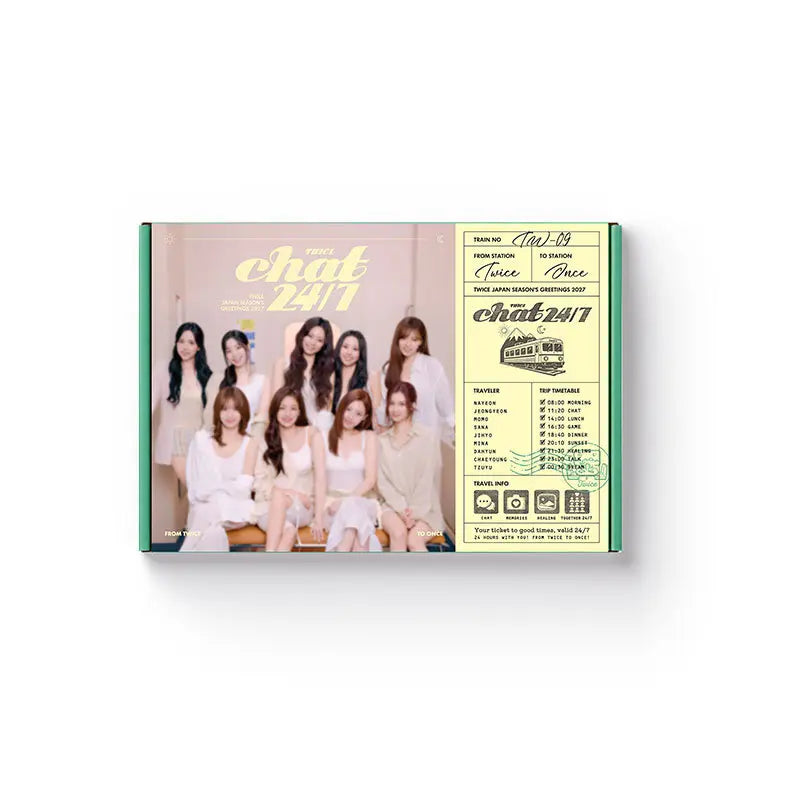 [Pre-Order] TWICE Japan 2027 Season's Greetings + Tower Records Benefit