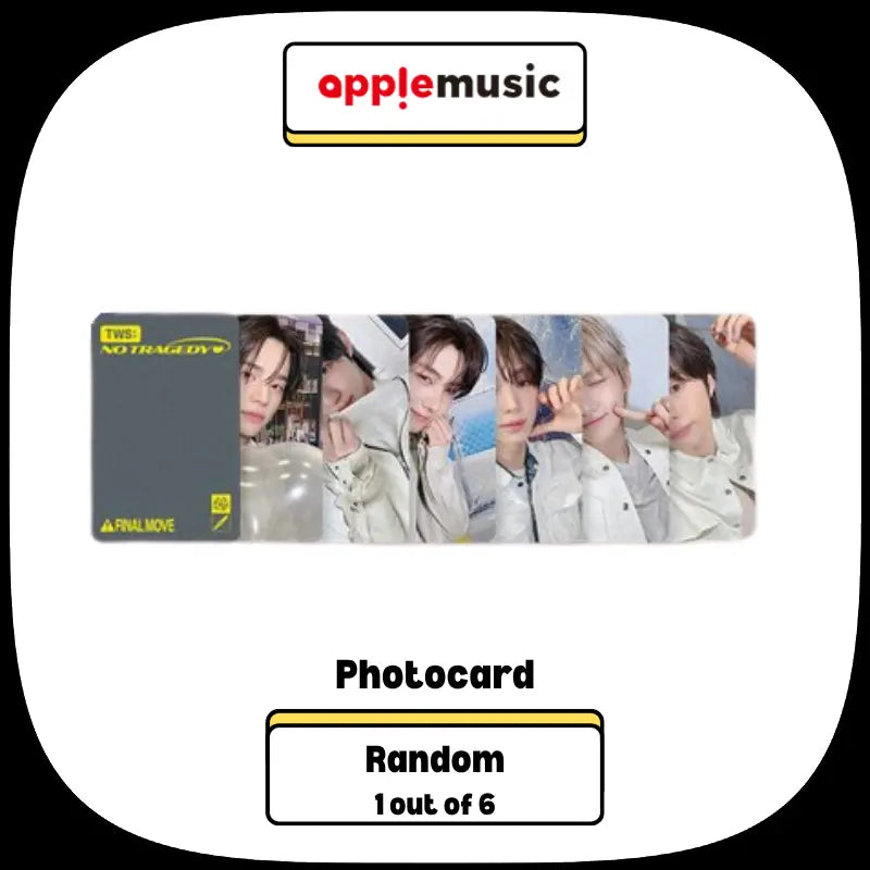 TWS 5th Mini Album NO TRAGEDY トレカまとめ売り TWS 5th Mini Album - NO TRAGEDY + APPLEMUSIC Photocard – Choice