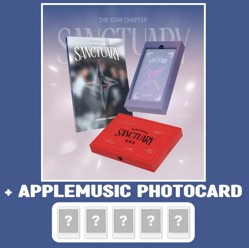 TXT Album - The Star Chapter : SANCTUARY + APPLEMUSIC Photocard