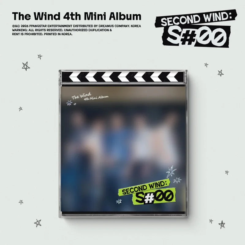 [Pre-Order] The Wind 4th Mini Album - Second wind : S