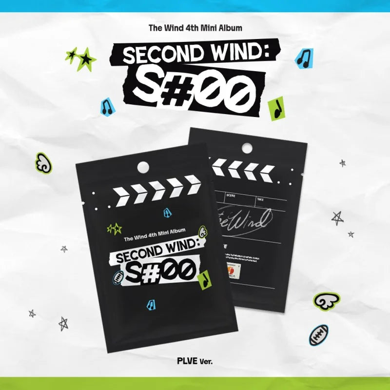 [Pre-Order] The Wind 4th Mini Album - Second wind : S