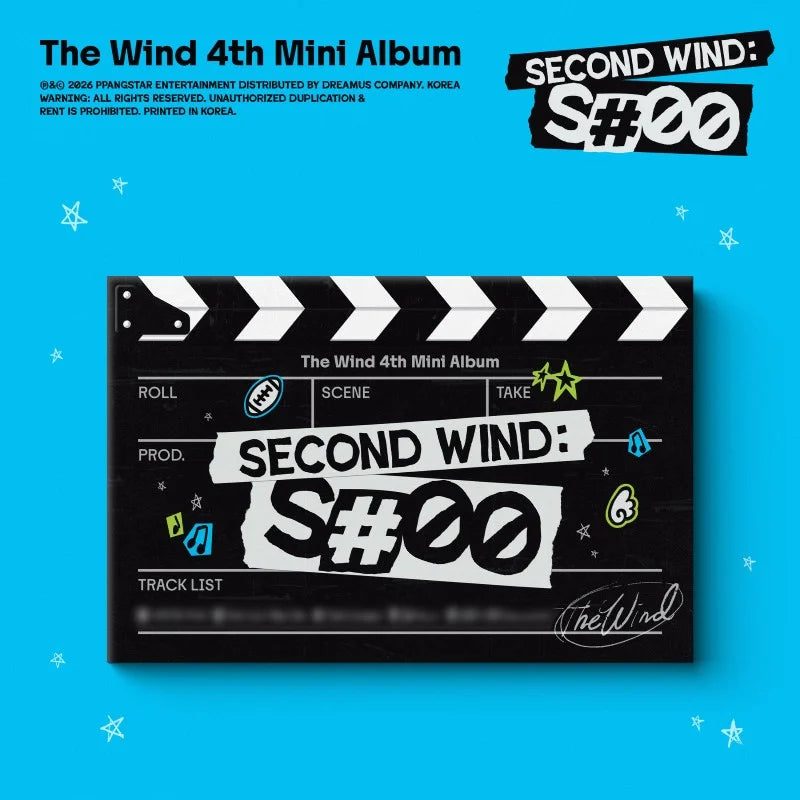 [Pre-Order] The Wind 4th Mini Album - Second wind : S