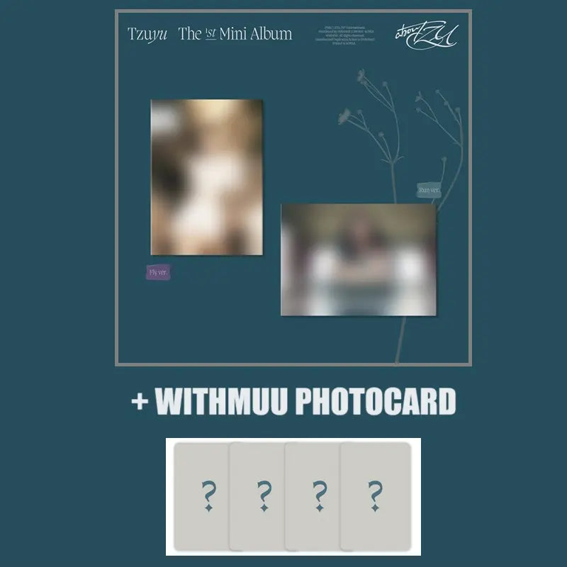 Tzuyu 1st Mini Album - abouTZU + WITHMUU Photocard