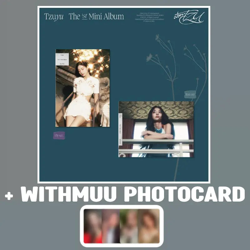 Tzuyu 1st Mini Album - abouTZU + WITHMUU Photocard