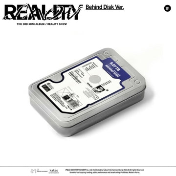 U-KNOW 3rd Mini Album - Reality Show (Behind Disk Ver.)