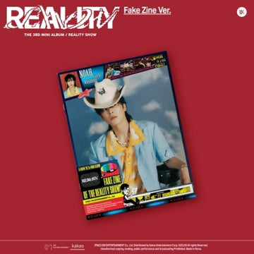 U-KNOW 3rd Mini Album - Reality Show (Fake Zine Ver.)